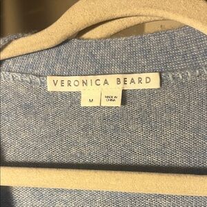 Veronica Beard Light Blue Knit Top